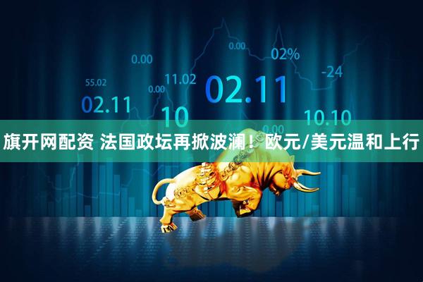 旗开网配资 法国政坛再掀波澜！欧元/美元温和上行
